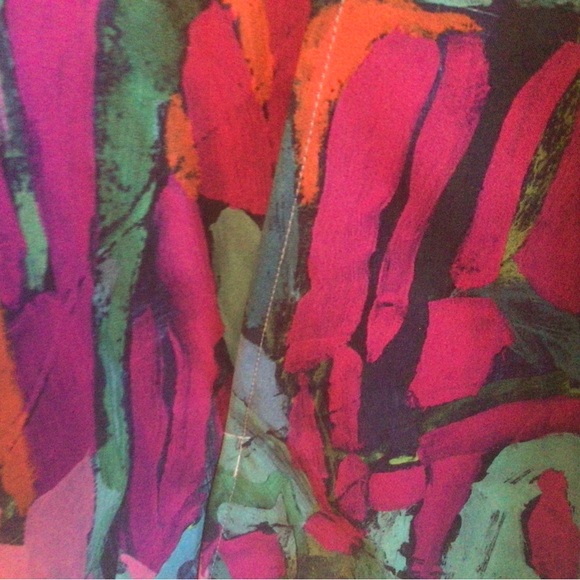 Colorful Abstract Button-Up Shirt - Picture 5 of 6